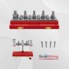 Positive Power Distribution Busbar 150A 120mm Bolts Components