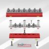 Positive Power Distribution Busbar 250A 200mm Bolt Terminals with Components