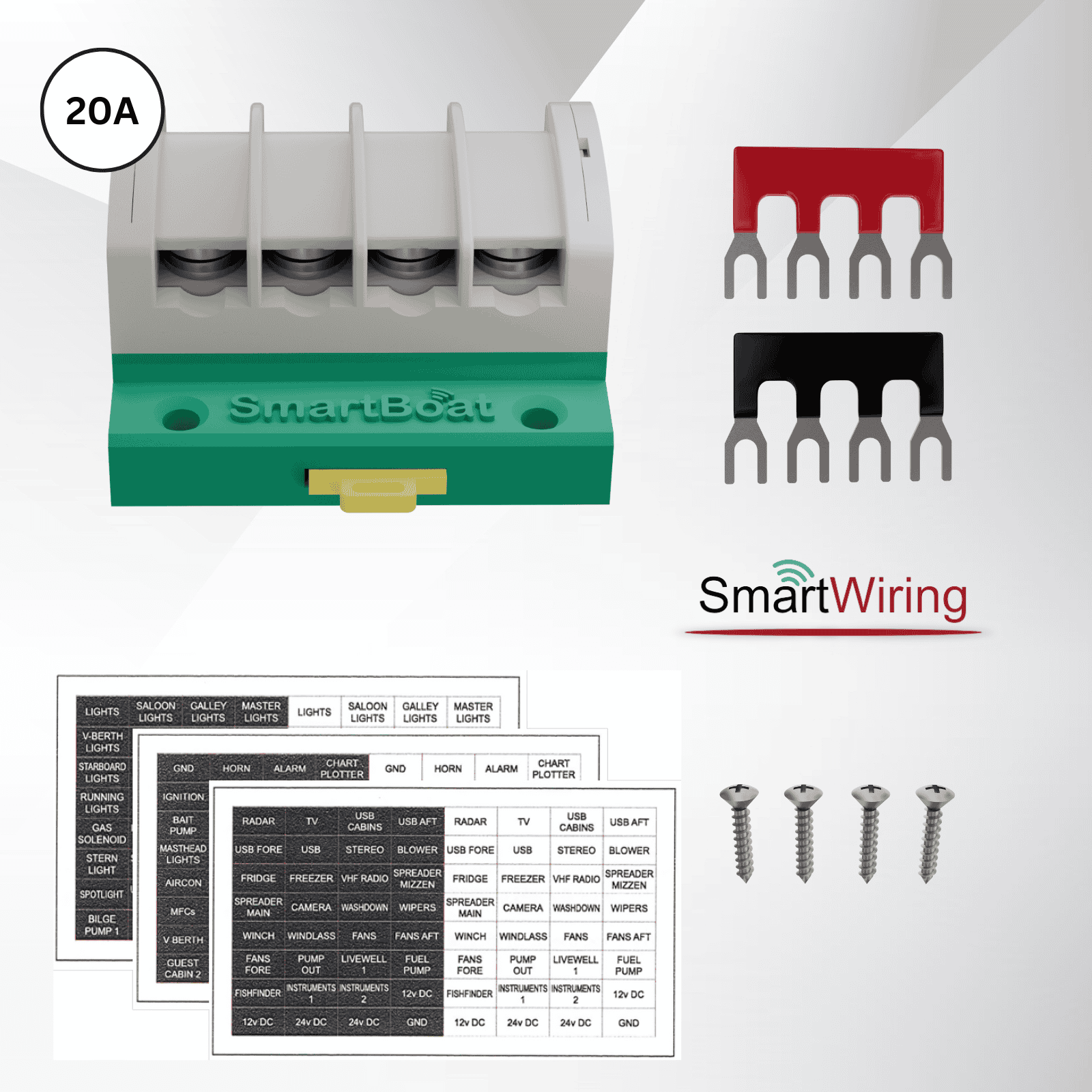 SmartWiring Paired Termination Block